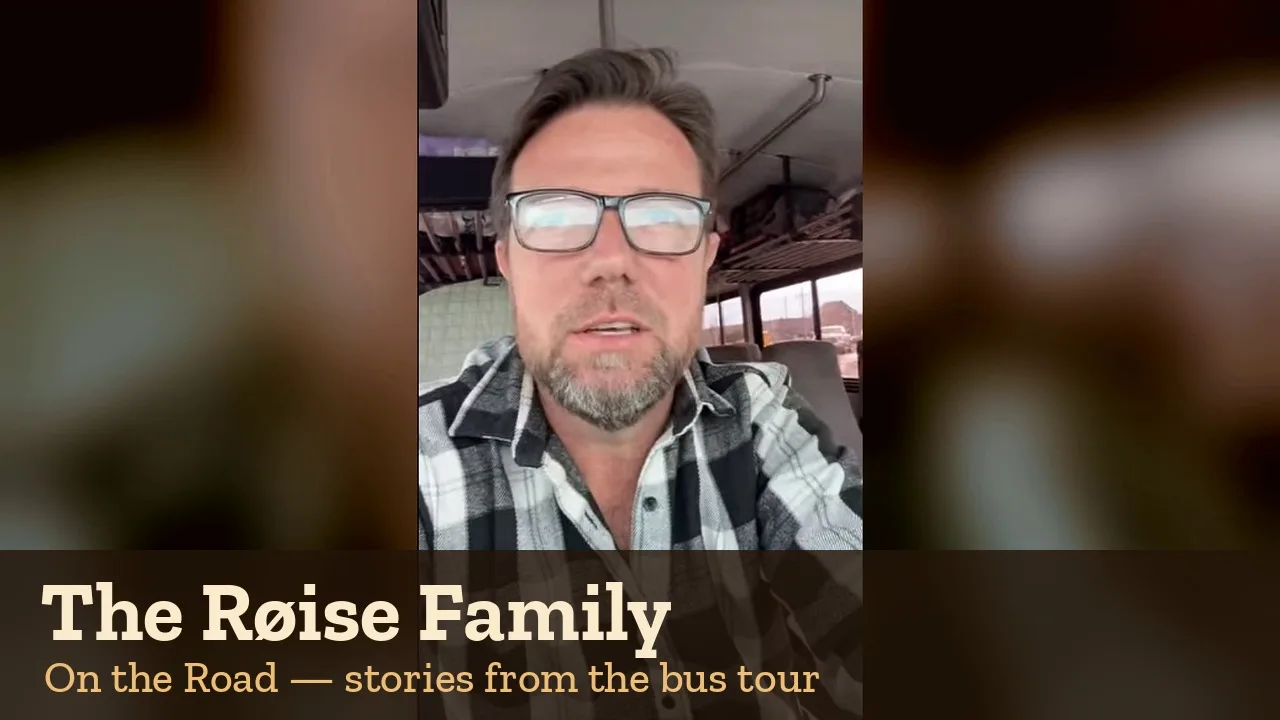 Poster for the Røise family intro clip